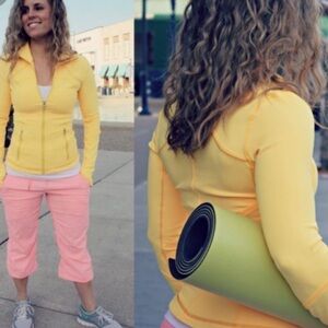 🔥LULULEMON FORME JACKET-BURNING YELLOW-10🔥